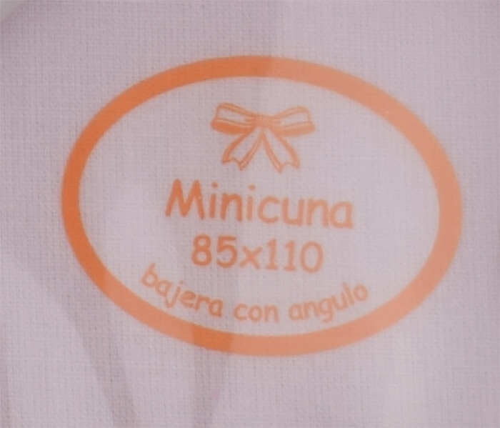 Sabana Minicuna Rosa Pastello. Sábanas de cuna, minicuna y coche para bebé  al mejor precio